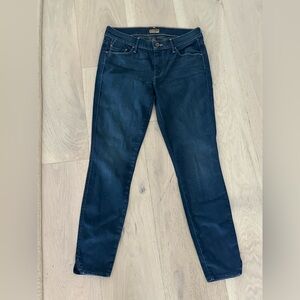 MOTHER Dark Blue Skinny Jeans